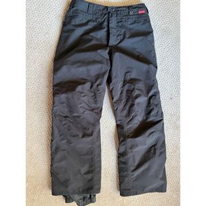 Burton Sm Snowboard Ski Pants Adjustable Waist Waterproof Integrated Boot Gaiter